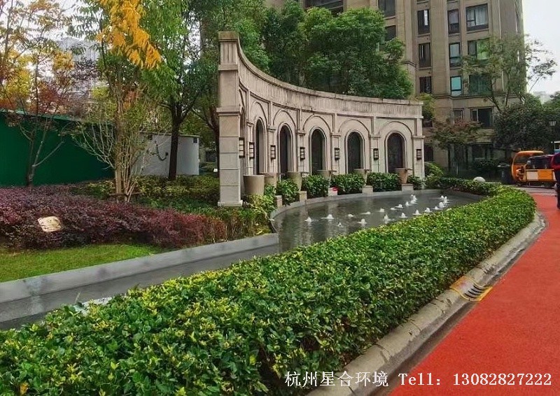 小区绿化养护概况
