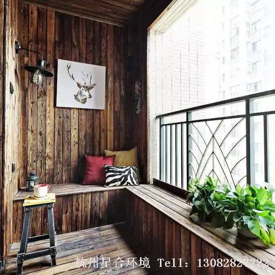 阳台改造的小窝， 是庭院设计师最想给你的小礼物