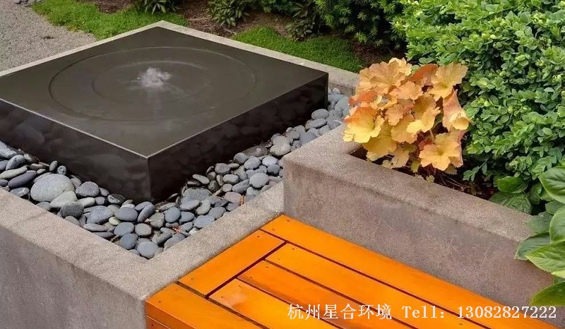 花园设计喷泉是西方园林中常见的景观。