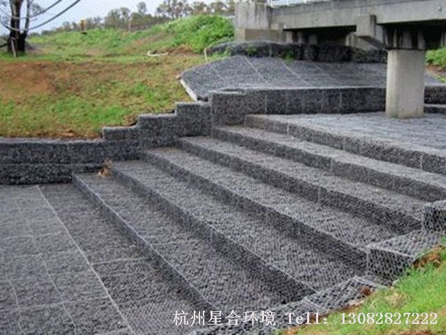 绿化工程石笼铺地
