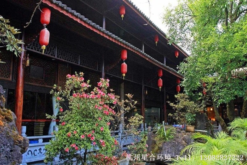 什么地方栽什么树，民间庭院设计很有讲究。