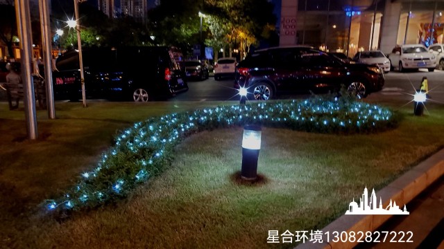 景观设计案例-酒店灯光小品布置设计