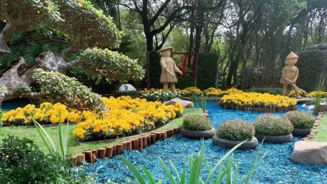 绿化工程-绿化工程中彩色有机覆盖物如何应用?